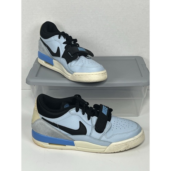 Nike Air Jordan‎ Legacy 312 Low-Pale Blue- Sz 7Y Womens 8.5 Men's Slim 7- EUC - Picture 1 of 7